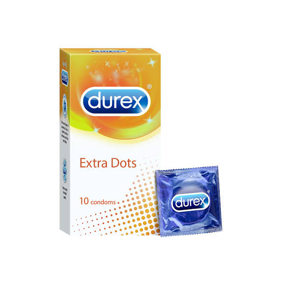 Durex Extra Dots Condoms (10 Pieces)